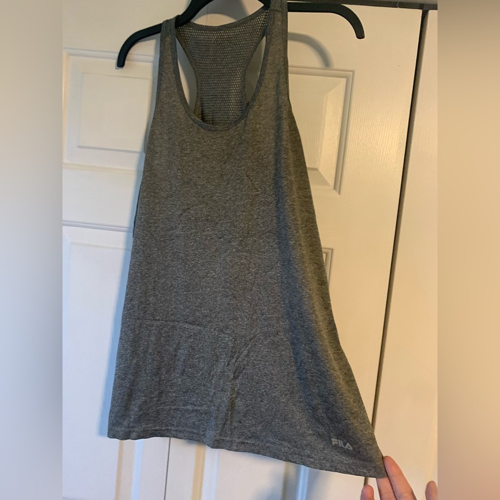 Fila gray workout tank